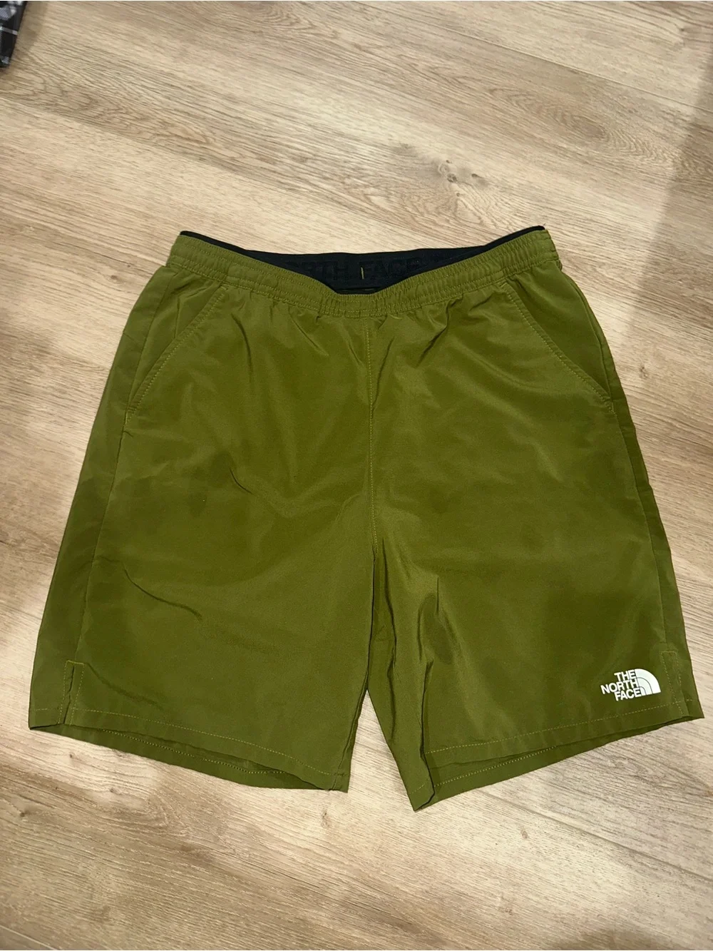 The North Face Olive Green Men's Athletic Shorts